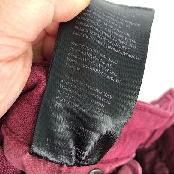 Liverpool Jeans Womens 10 The Skinny in Burnt Red - Picture 8 of 9